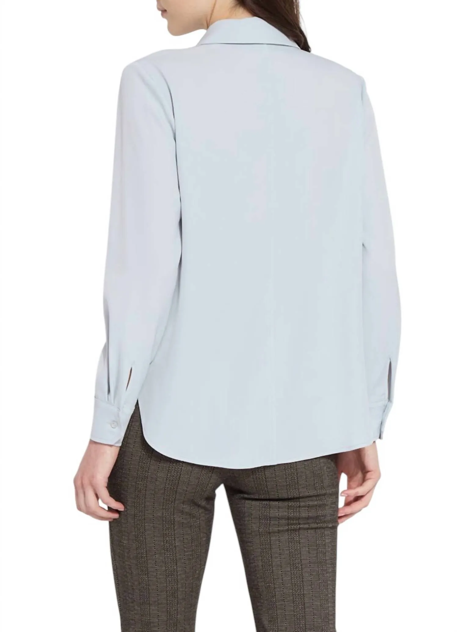 Parker Button Down In Gentle Blue