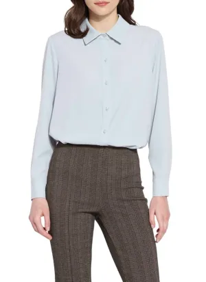 Parker Button Down In Gentle Blue