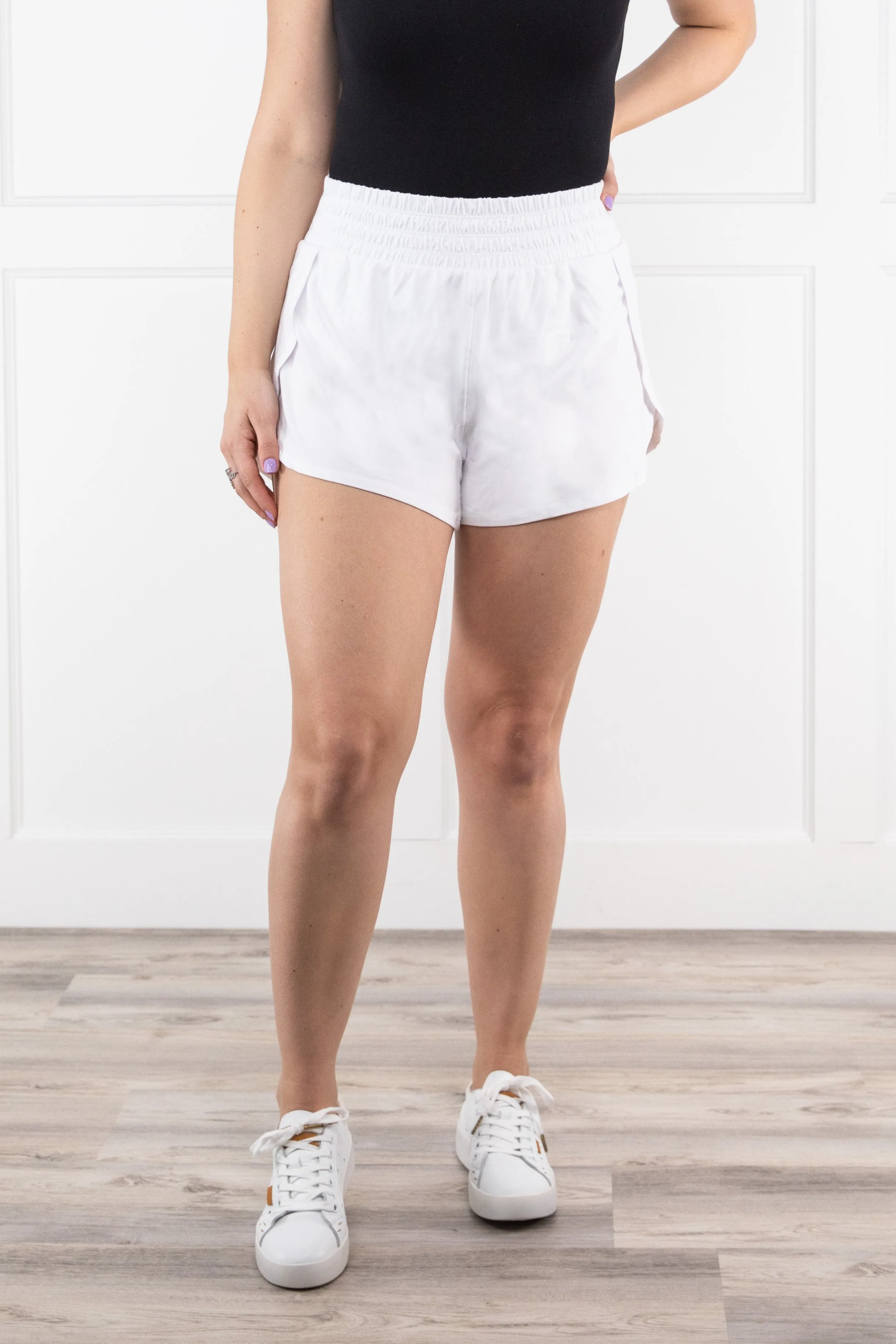 Play To Win Women's Sporty High Waisted Shorts