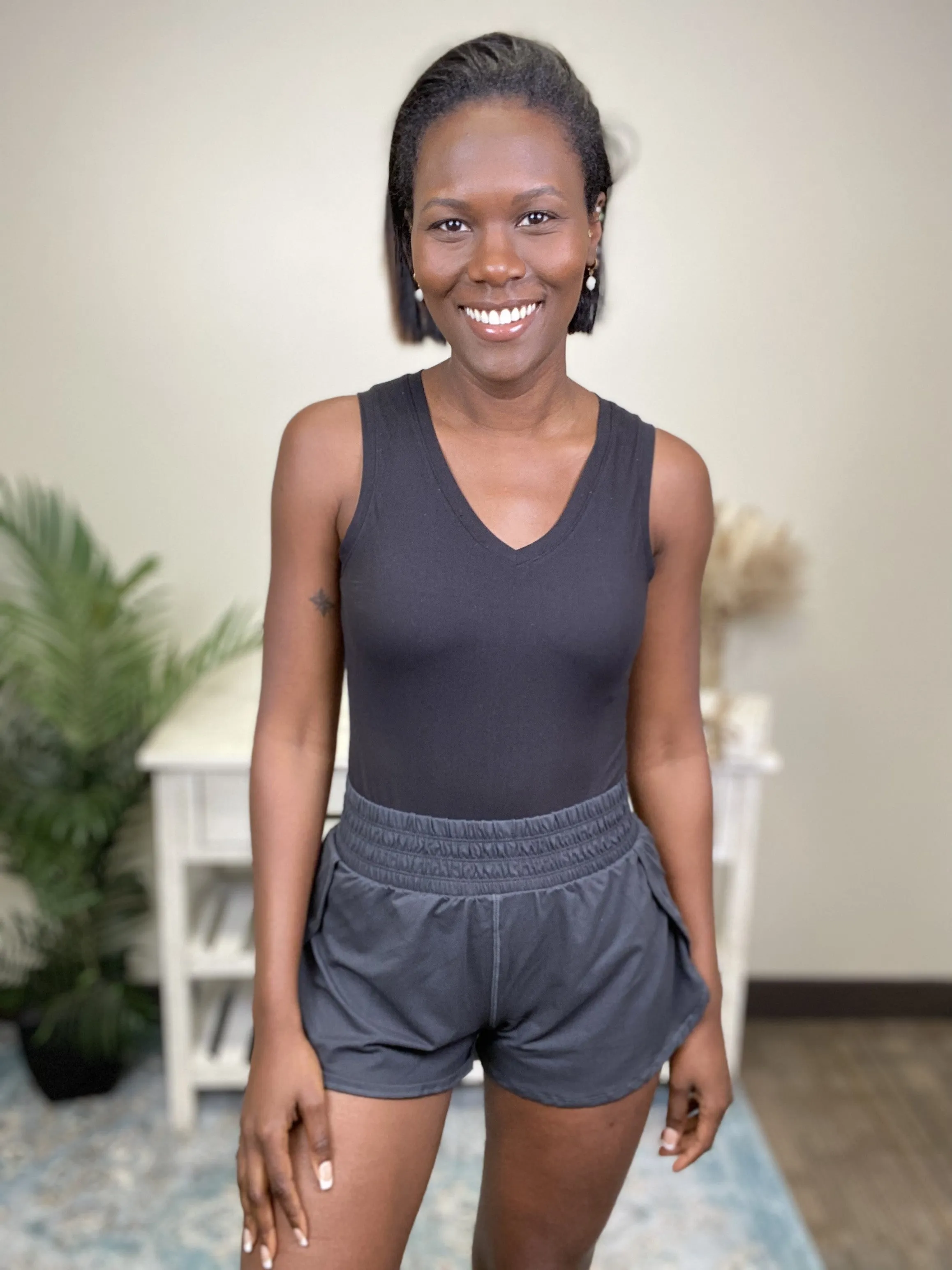 Play To Win Women's Sporty High Waisted Shorts