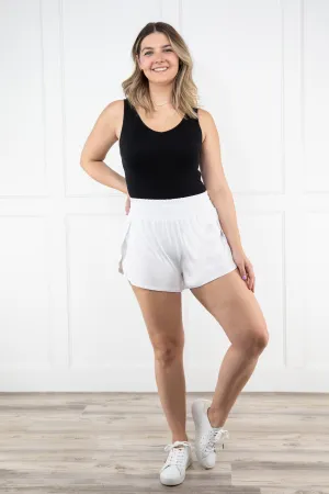 Play To Win Women's Sporty High Waisted Shorts