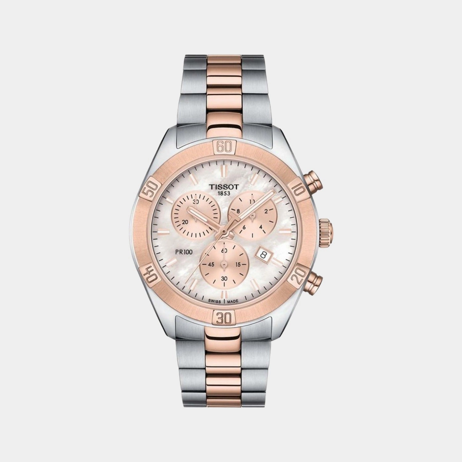 PR 100 Chronograph Men Analog Stainless Steel Watch T1019172215100 budget    watches    watches classic