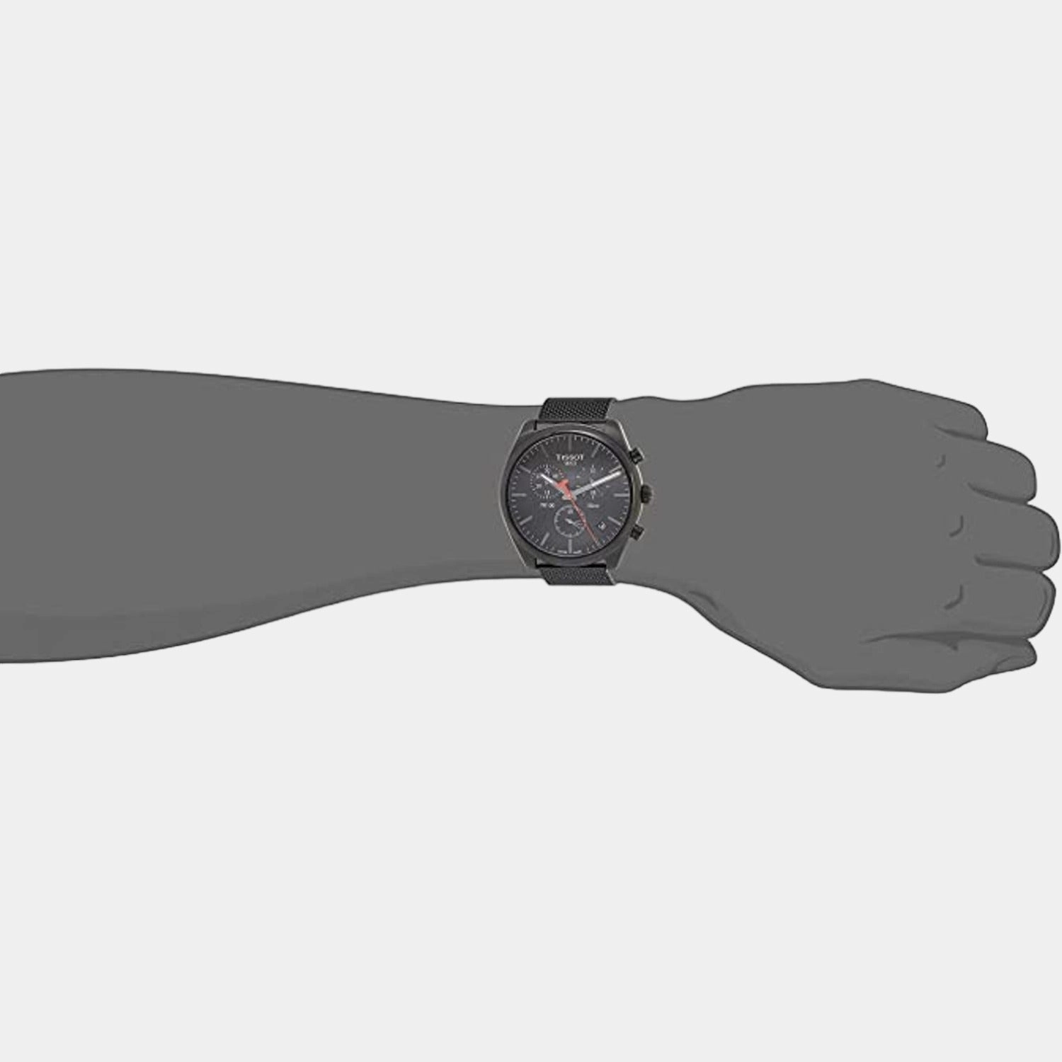 PR 100 Men Chronograph Stainless Steel Watch T1014173305100