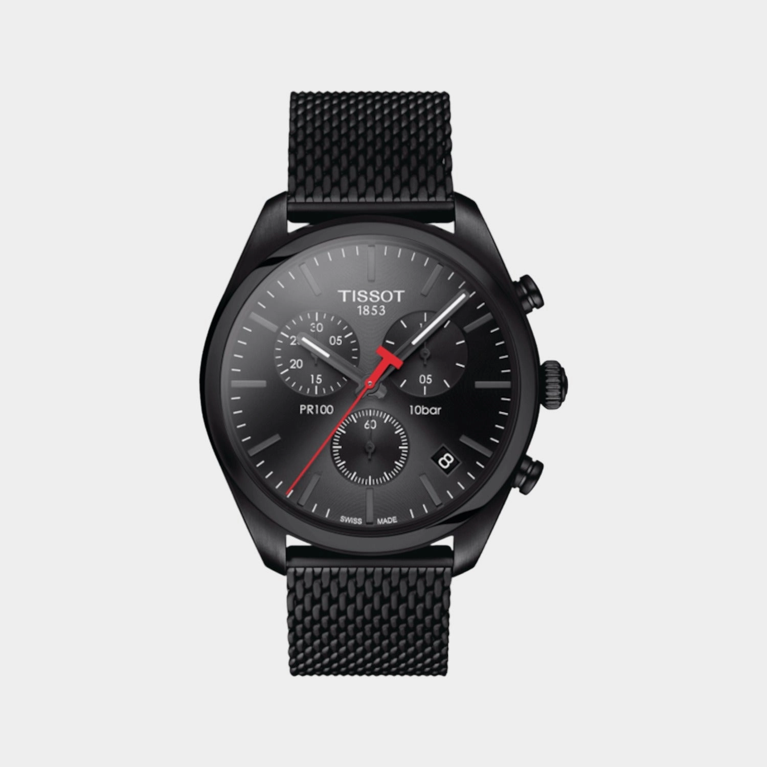 PR 100 Men Chronograph Stainless Steel Watch T1014173305100 budget    watches    watches classic
