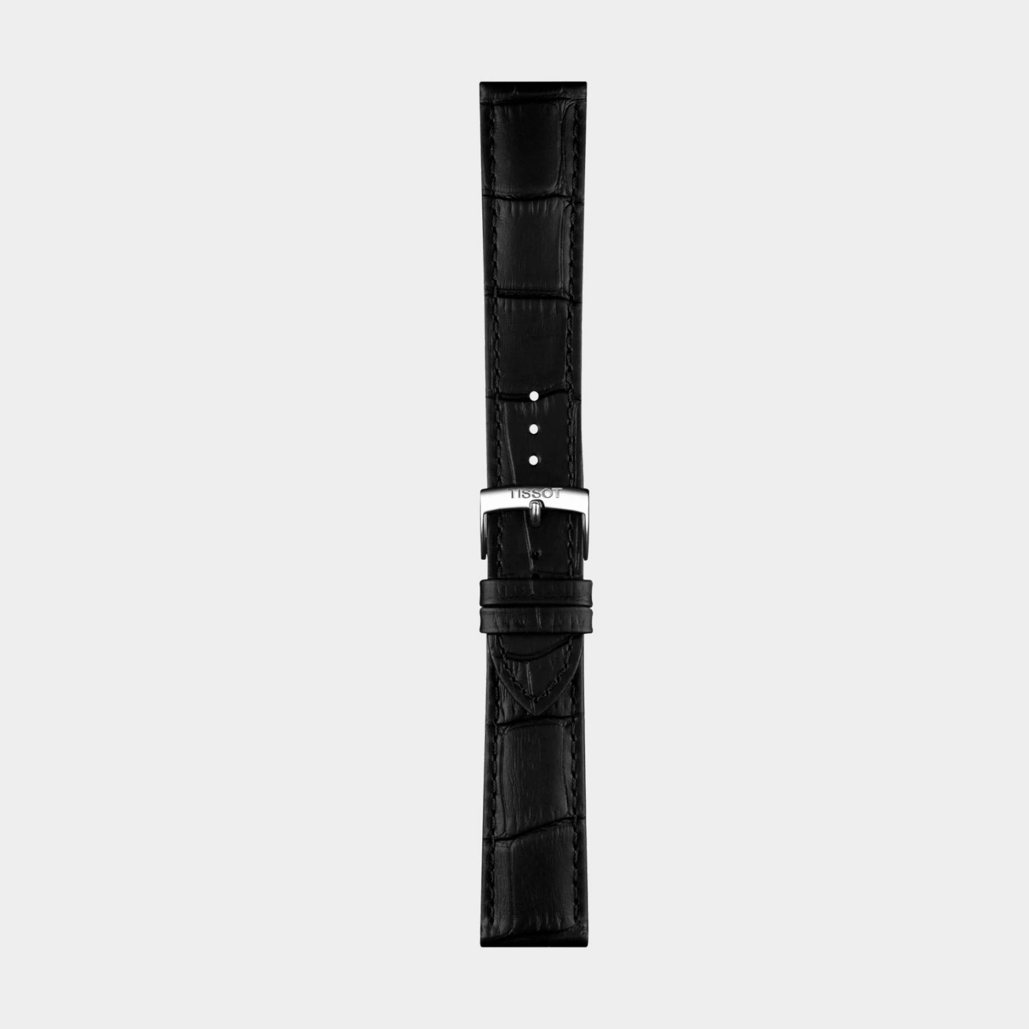 PR 100 Men Quartz Black Dial Analog Leather Watch T1504101605100
