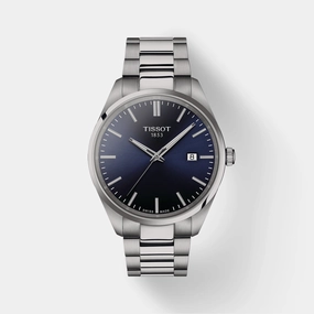 PR 100 PR 100 Men's Blue Dial Analog Stainless Steel Watch T1504101104100 budget    watches    watches classic