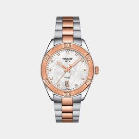 PR 100 Women Analog Stainless Steel Watch T1019102211600 budget    watches    watches classic