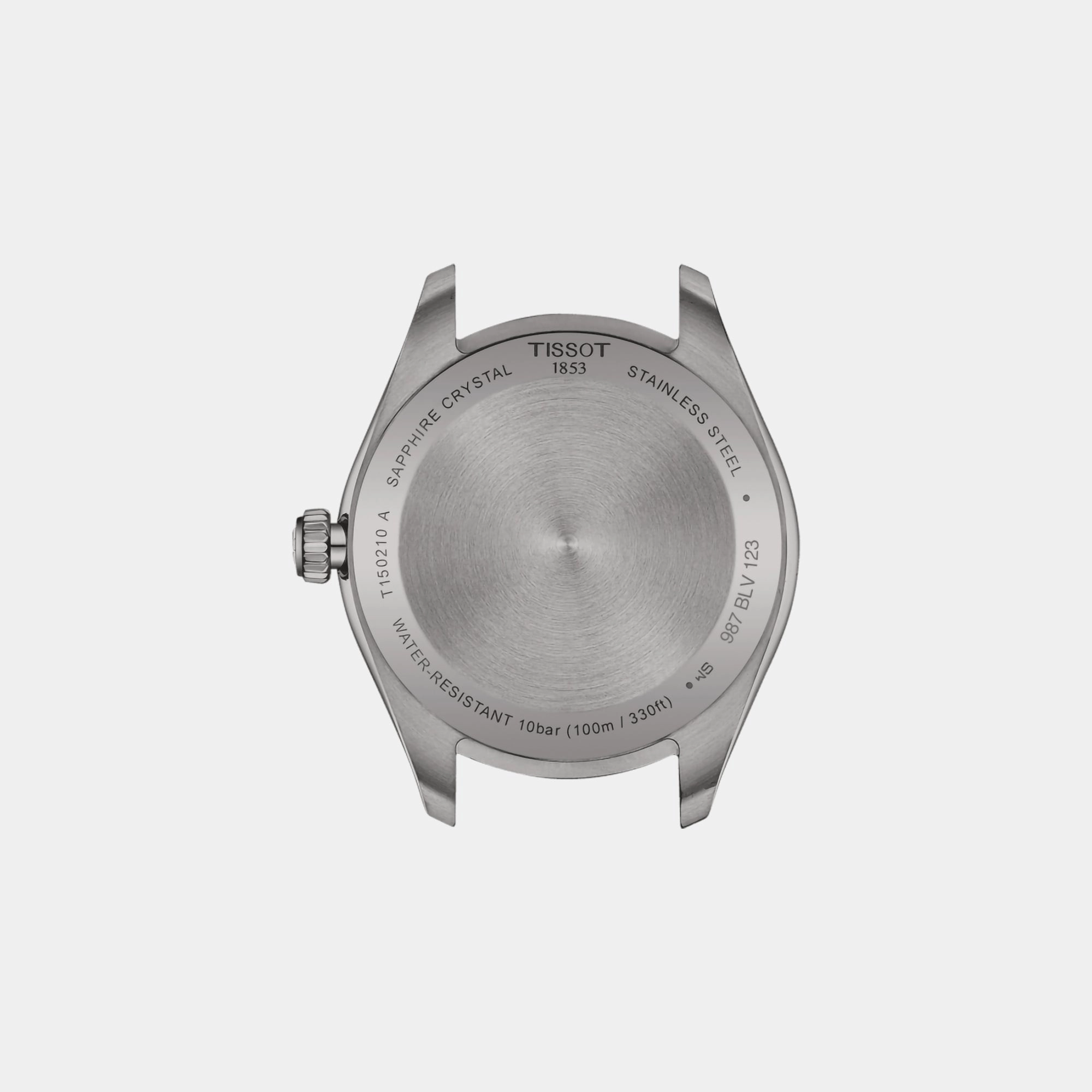 PR 100 Women Blue Analog Stainless Steel Watch T1502101104100