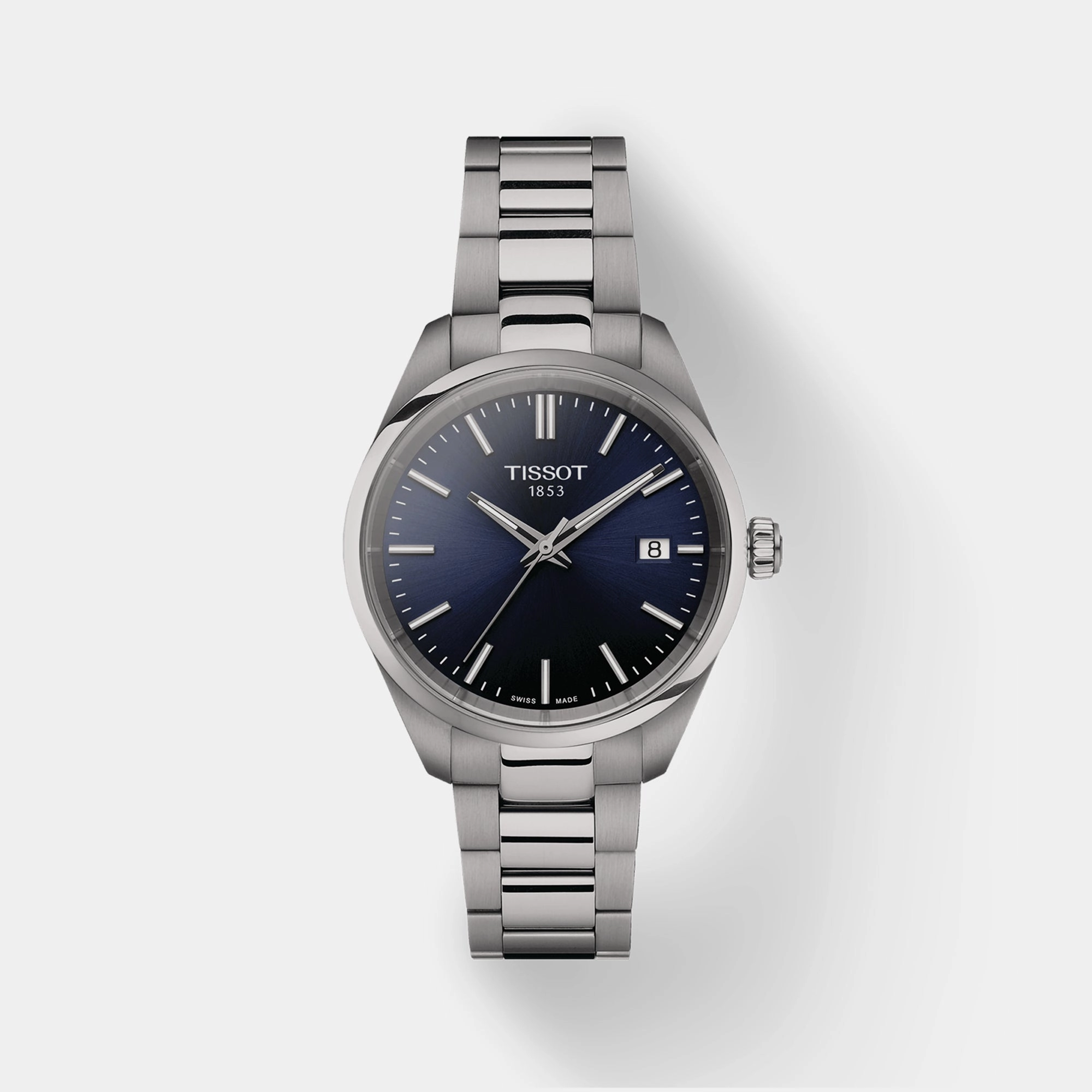 PR 100 Women Blue Analog Stainless Steel Watch T1502101104100 budget    watches    watches classic