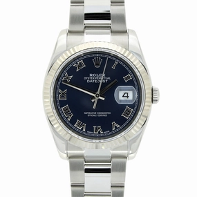 Pre Owned Rolex Oyster Perpetual Datejust 36 Oyster Steel Mens Watch 116234 Papers RW0474 (2006) 