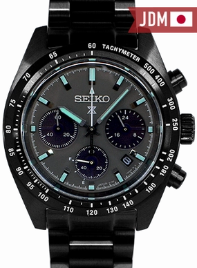 Prospex Speedtimer Solar Chronograph The Black Series Ref. SBDL103 