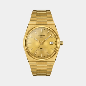 PRX POWERMATIC 80 Men Gold Dial Automatic Stainless Steel Watch T1374073302100 budget    watches    watches classic