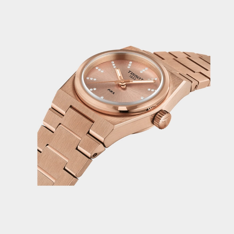 PRX Women Quartz Nude Dial Analog Stainless Steel Watch T1370103350600