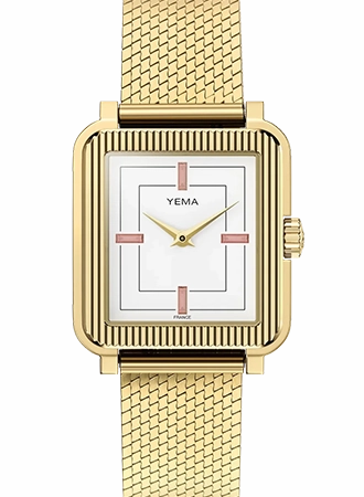 Radiance Quartz Gold White women's watches,watch for women