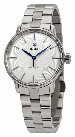 Rado Coupole Classic S White Dial Stainless Steel Automatic Womens Watch R22862043 Women??s luxury watches Affordable women watches