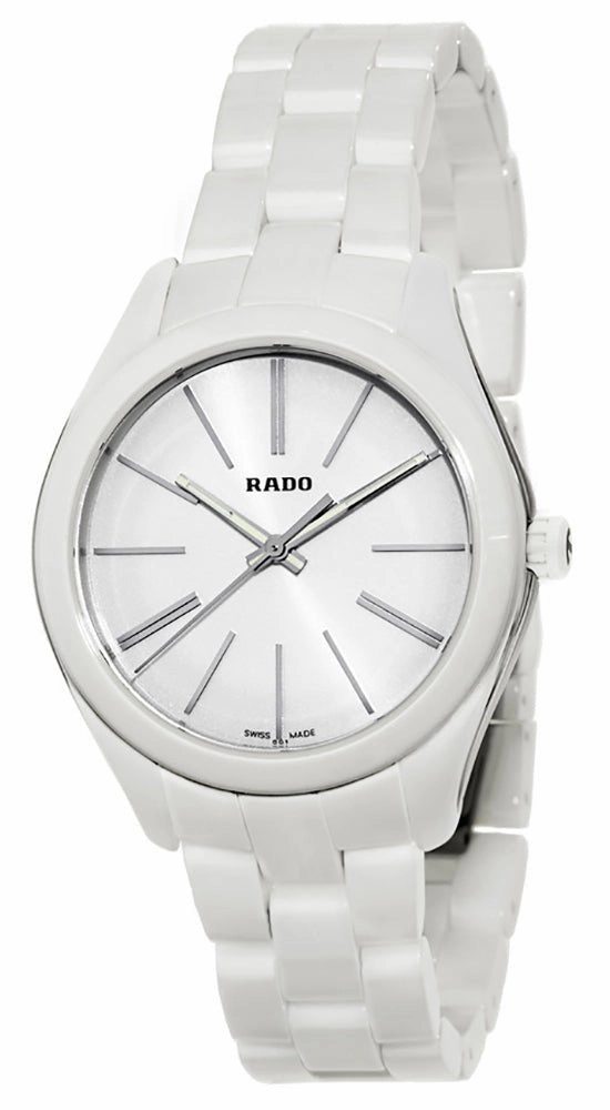 Rado HyperChrome White Ceramic R32321012 Womens Watch Sapphire Crystal Quartz Women??s luxury watches Affordable women watches