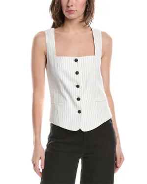 rag & bone Kiana Linen-Blend Vest