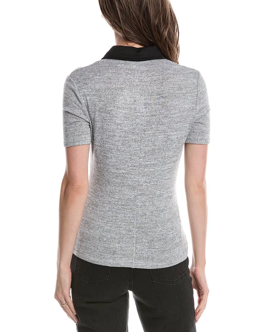 rag & bone The Knit Button Polo Shirt