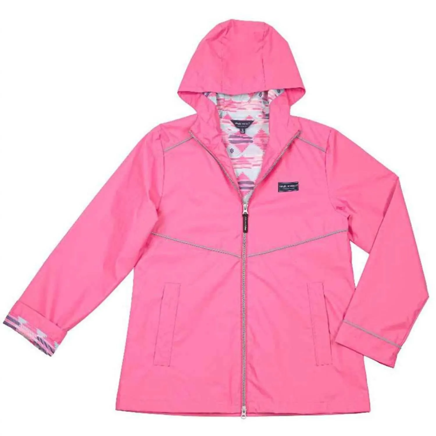Rain Jacket In Berry
