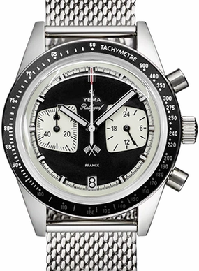 Rallygraf Meca-Quartz Chronograph Reverse Panda - Bracelet 