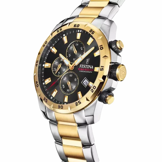 Reloj Festina Black Dial Stainless Steel Men's Watch F20562/4