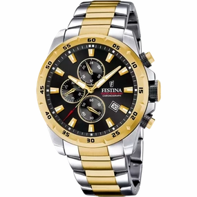Reloj Festina Black Dial Stainless Steel Men's Watch F20562/4 