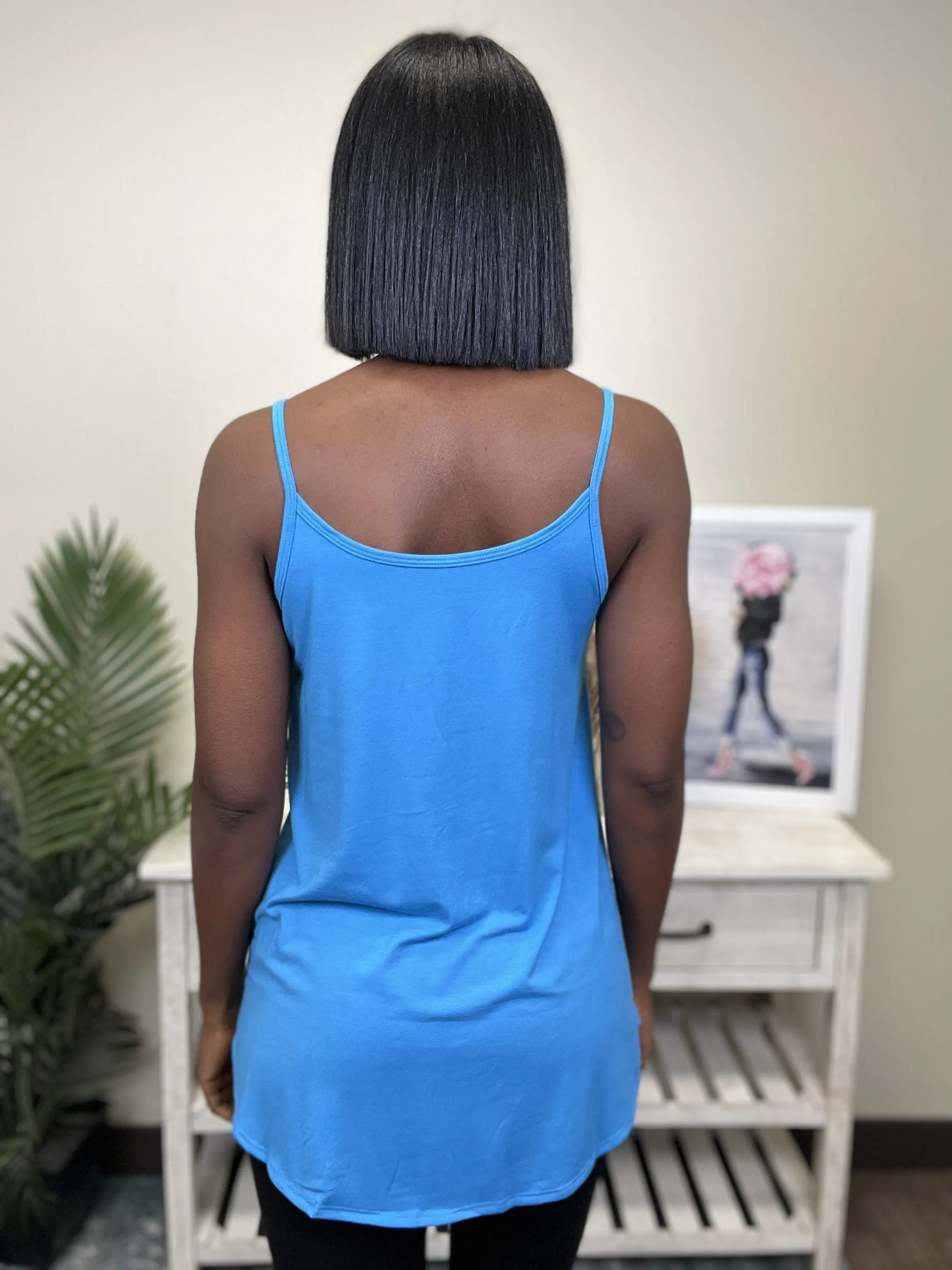 Reversible Women's Spaghetti Strap Layering Cami