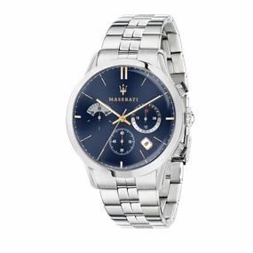 RICORDO 42mm Silver Watch 