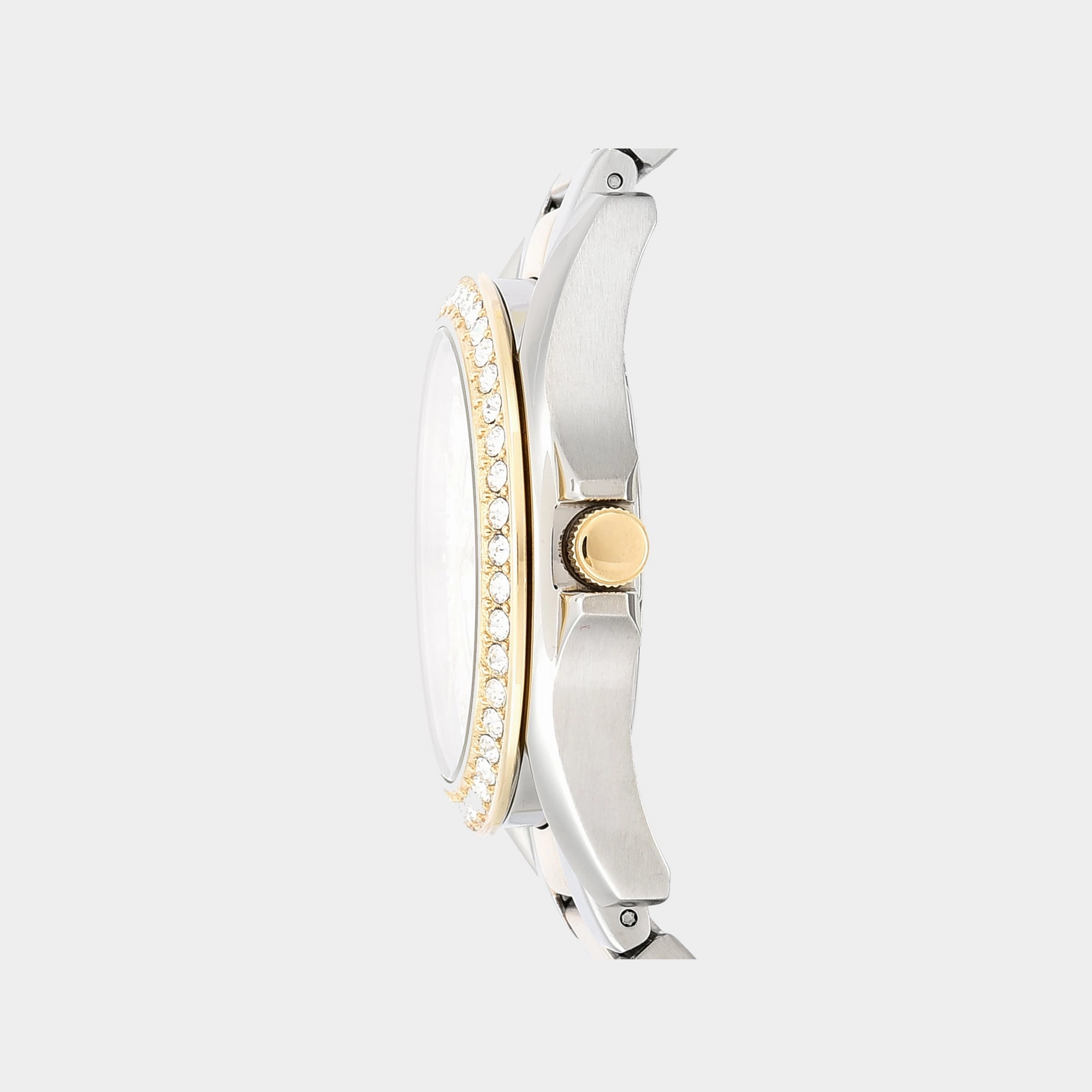 Riley Women Quartz Silver Dial Multi-Function Stainless Steel Watch ES3204