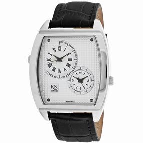 Roberto Bianci Men's Watch - Benzo Quartz Silver Dial Leather Strap | RB0740 