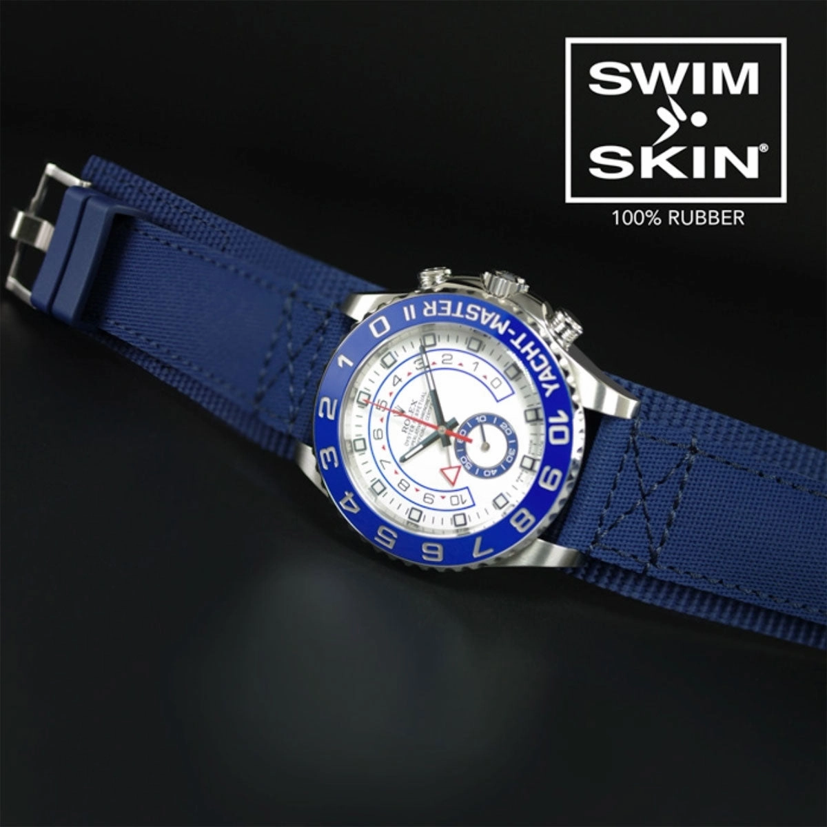 Rolex - Rubber B bracelet for Yachtmaster II 44mm - Rubber Cuff Series