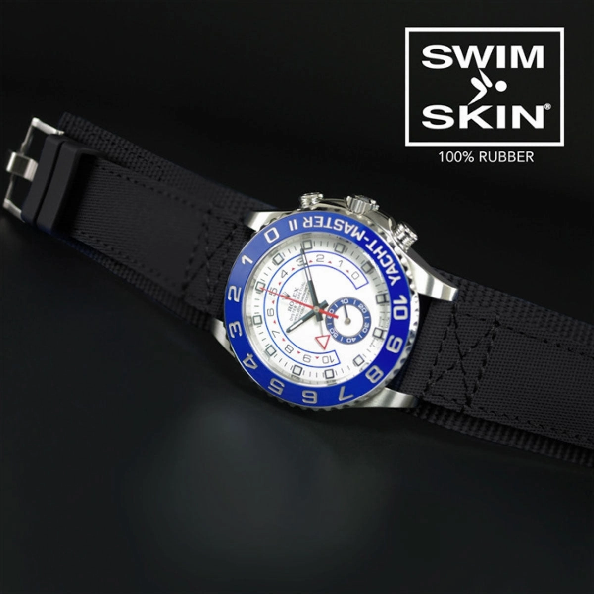 Rolex - Rubber B bracelet for Yachtmaster II 44mm - Rubber Cuff Series