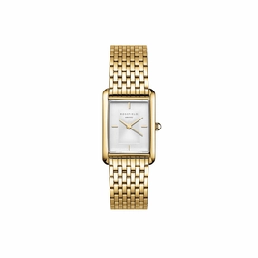 Rosefield Heirloom White Dial Steel Gold Watch HWGSG-H01,quartz watch, quartz watches for men, quartz watches for women, best quartz watch, minimalist quartz watch, luxury quartz watch, waterproof quartz watch,analog quartz watch, digital quartz watch,affo