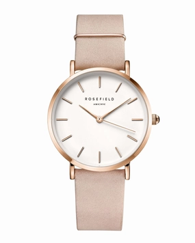 Rosefield The West Village Soft Pink Rosegold Watch WSPR-W73 