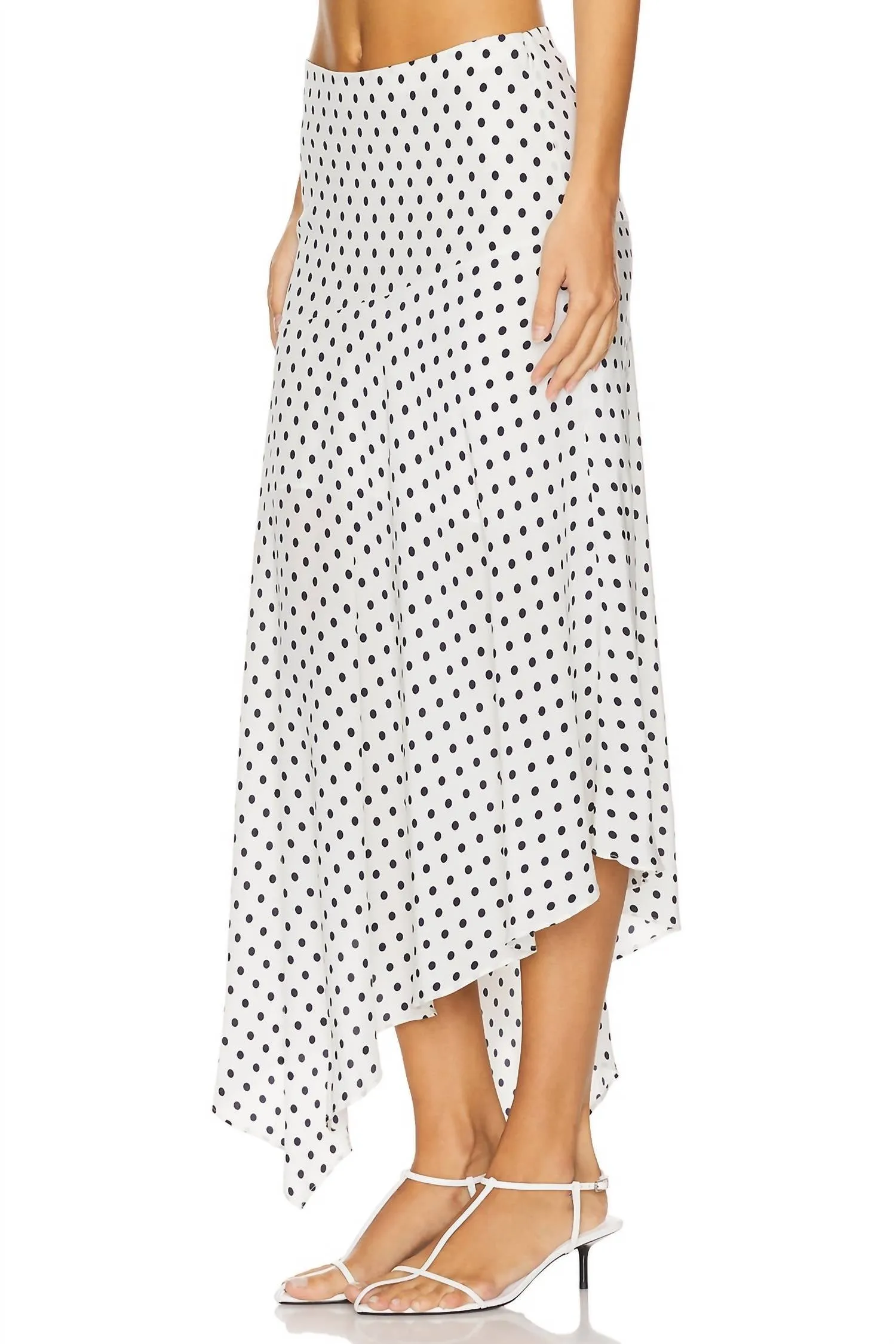 Rosemary Skirt In Ecru/navy