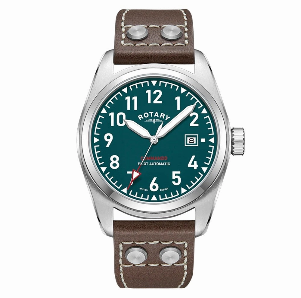 Rotary Commando Pilot Automatic Mens Watch GS05470/73,seiko watches,mens watches,couple watches,watches designer,watches discount,best watches for men