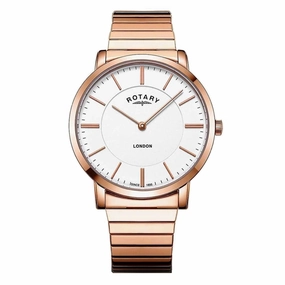 Rotary Expander Rose Gold Men's Watch GB02767/02 