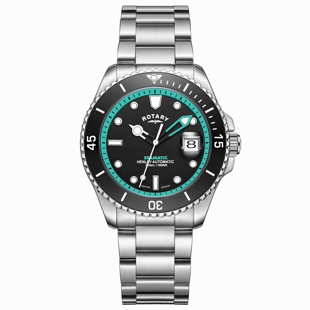 Rotary Seamatic Henley Automatic Mens Divers Watch GB05430/80 cheap digital watch best digital watch for men