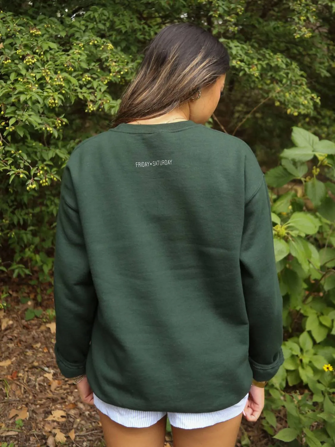 Sanderson Sisters Tour Sweatshirt In Forest Green