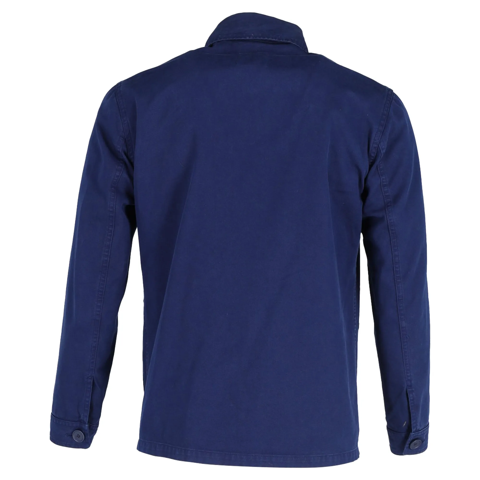 Sandro Paris Overshirt in Blue Cotton