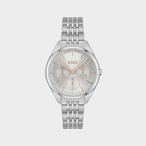 Saya Women Silver Chronograph Stainless Steel Watch 1502640 women watches best women watches affordable women's watches branded women watches