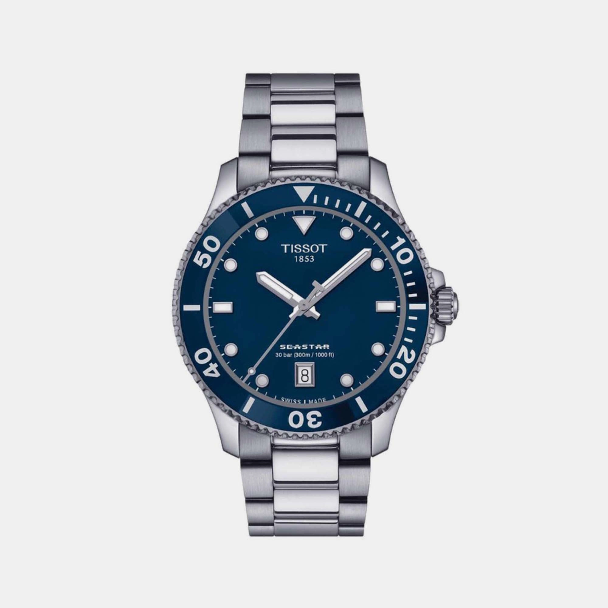 Seastar 1000 Men Analog Stainless steel Watch T1204101104100 budget    watches    watches classic
