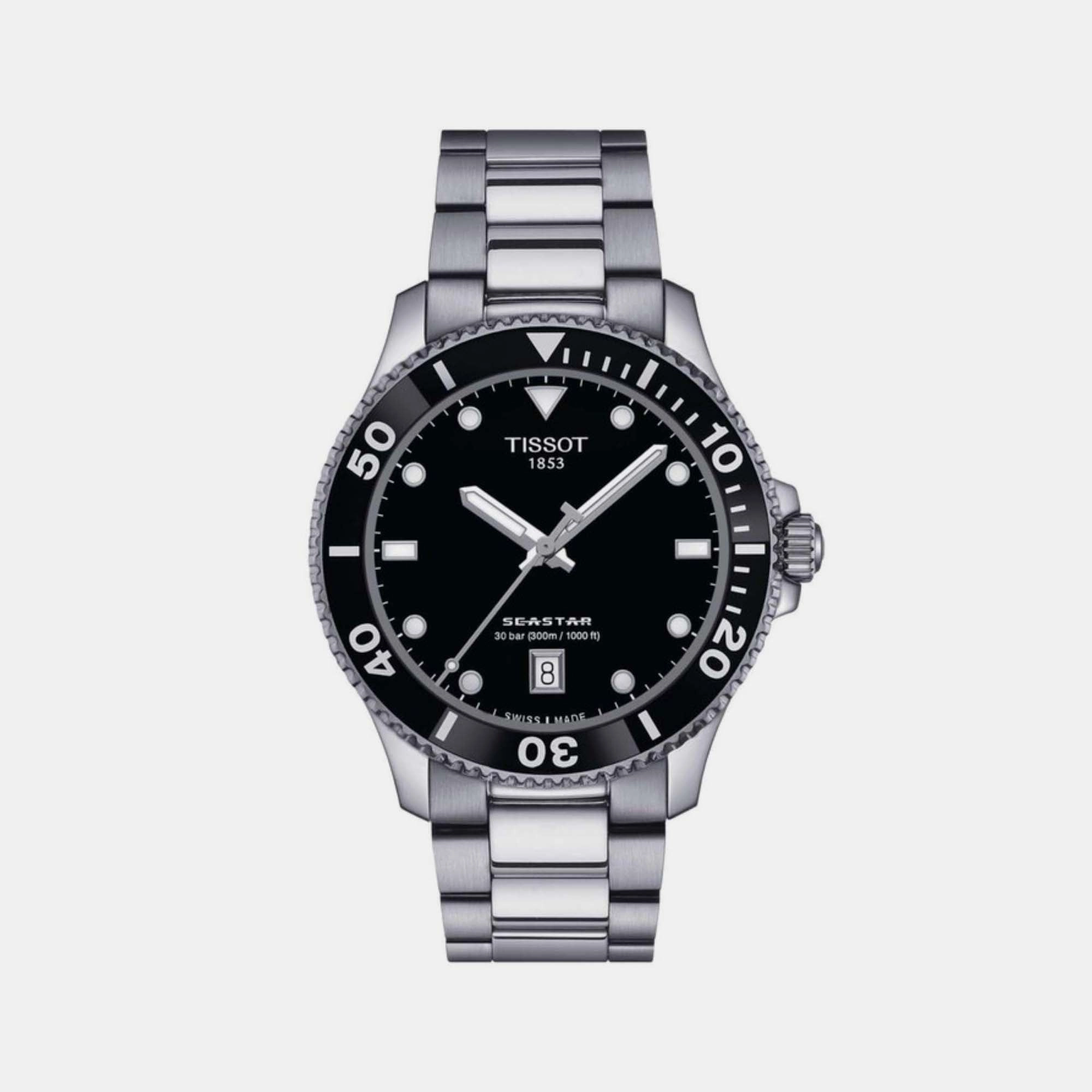 Seastar 1000 Men Analog Stainless steel Watch T1204101105100 budget    watches    watches classic