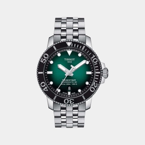 Seastar Men Analog Stainless Steel Watch T1204071109101 budget    watches    watches classic