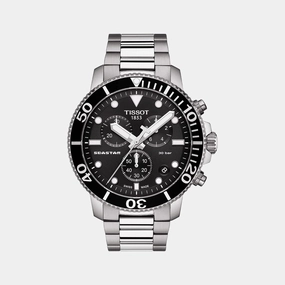 Seastar Men Chronograph Stainless Steel Watch T1204171105100 budget    watches    watches classic