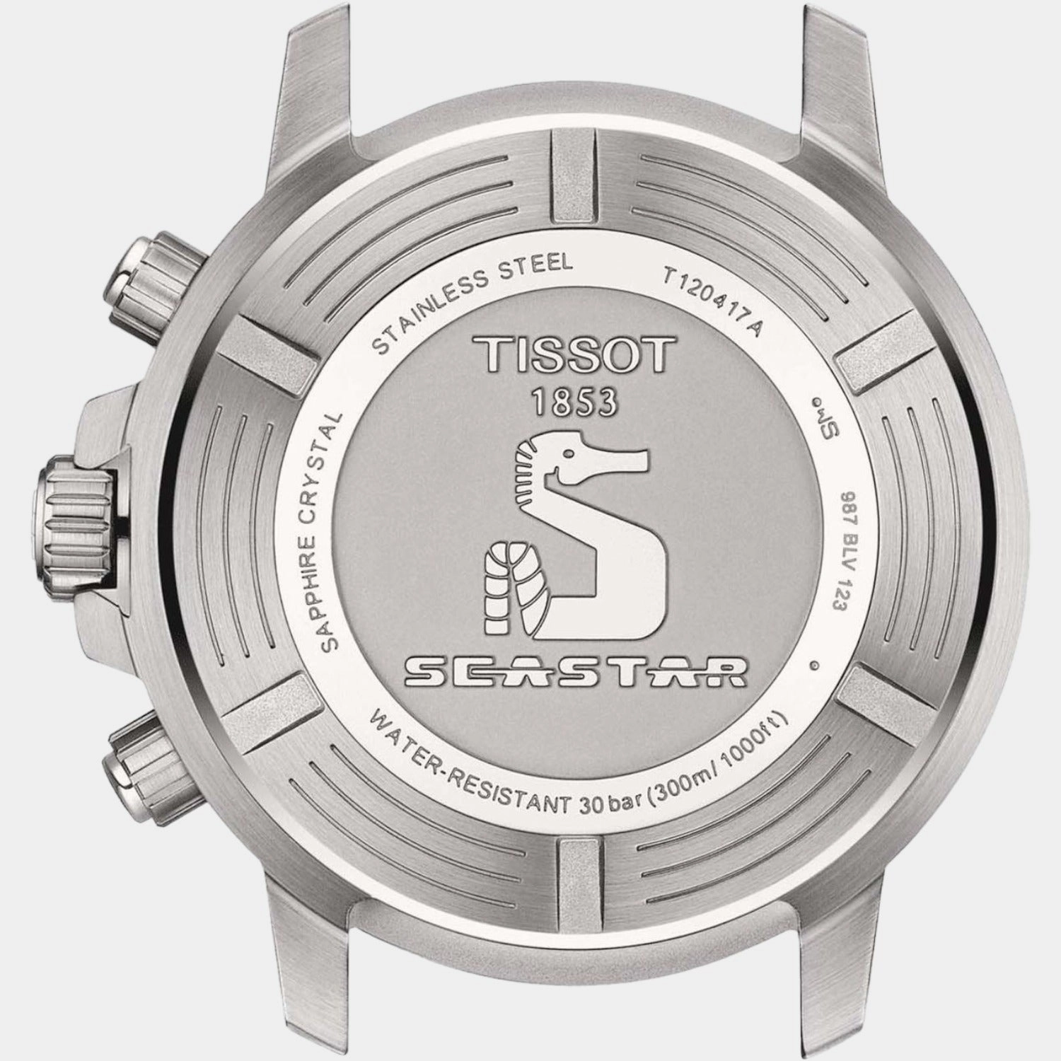 Seastar Men Stainless Steel Chronograph Watch T1204171742100