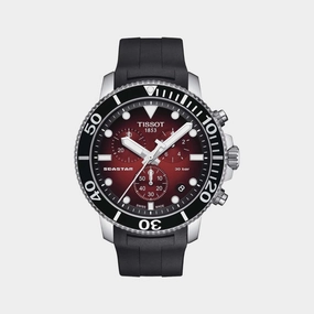 Seastar Men Stainless Steel Chronograph Watch T1204171742100 budget    watches    watches classic