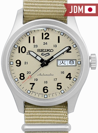 Seiko 5 Sports ??Field Sports Style?? Automatic 36 Desert Tan Ref. SBSA199 