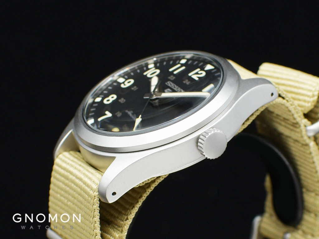 Seiko 5 Sports ??Military Style?? Black - Nylon Ref. SBSA117