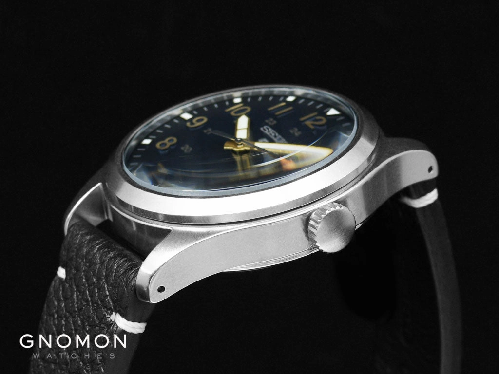 Seiko 5 Sports ??Military Style?? Blue - Leather Ref. SBSA119
